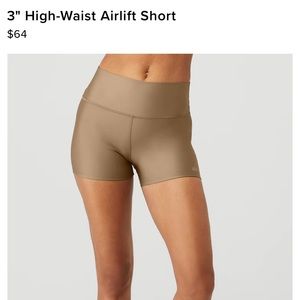 ALO yoga 3" High-Waist Airlift Short
